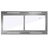 Nodor - Páraelszívó NorBreeze ISLA DEIMOS 1400 TWIN RF Hob to Hood