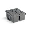 EKOTECH - Beépíthető hulladékgyűjtő JAZZ 45 - 1x15 liter+3x7 liter