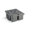 EKOTECH - Beépíthető hulladékgyűjtő JAZZ 45 - 1x12 liter+3x5 liter