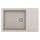 ELLECI - Mosogatótálca Easy 310 78x50 Granitek egymedence + csepptálca G39 Bianco soft