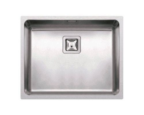 ELLECI - Mosogatótálca W-Square 500 inox munkalapra, munkalap alá és szintbe is szerelhető