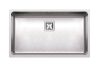 ELLECI - Mosogatótálca W-Square 700 inox munkalapra, munkalap alá és szintbe is szerelhető