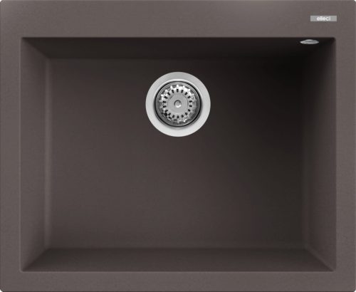 ELLECI - Mosogatótálca Quadra 110 61x50 Keratek 1 m. K87 Cocoa