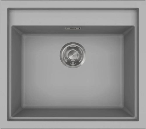 ELLECI - Mosogatótálca Sintesi 105 Keratek K99 Dark Grey inox tartozékokkal