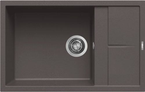 ELLECI - Mosogatótálca Unico 310 78x50 Keratek 1 m. +cseppt. K87 Cocoa