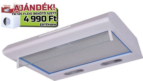 Davoline - Páraelszívó Olympia 150 ST WH fehér 50 cm + FA125/3 bekötő szettel