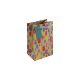 Dísztasak Clairefontaine/Eurowrap 12,7x20,3 cm kraft, színes foltok