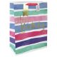 Dísztasak Clairefontaine/Eurowrap 33x45,5 cm csíkos HBD női