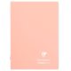 Füzet Clairefontaine Koverbook Blush A/5 48 lapos PP borítású vonalas korall