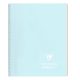 Spirálfüzet Clairefontaine Koverbook Blush A/5 80 lapos PP borítású vonalas jégkék