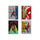 Beíró Bestbuy Maxima Spider-man A/5 80 lapos kemény fedeles kockás