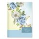 Határidőnapló Period Flowers B/6 heti Blue papír 2026