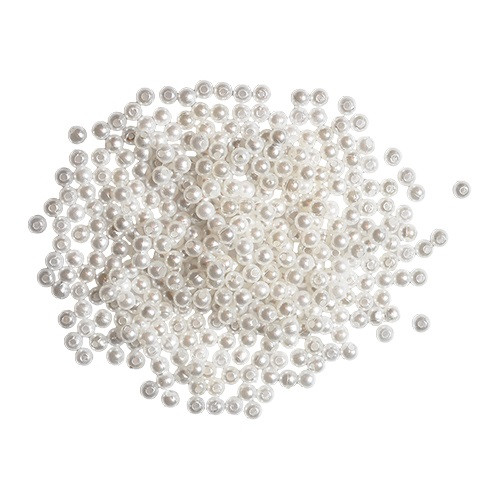 Kreatív Junior fehér gyöngy, 8 mm, 30 g