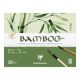 Művészeti rajztömb Clairefontaine Bamboo 32x24 cm 20 lap 250g fekvő akvarell technikához